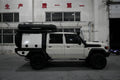 ROCKTANK flatbed camper and truck camper system