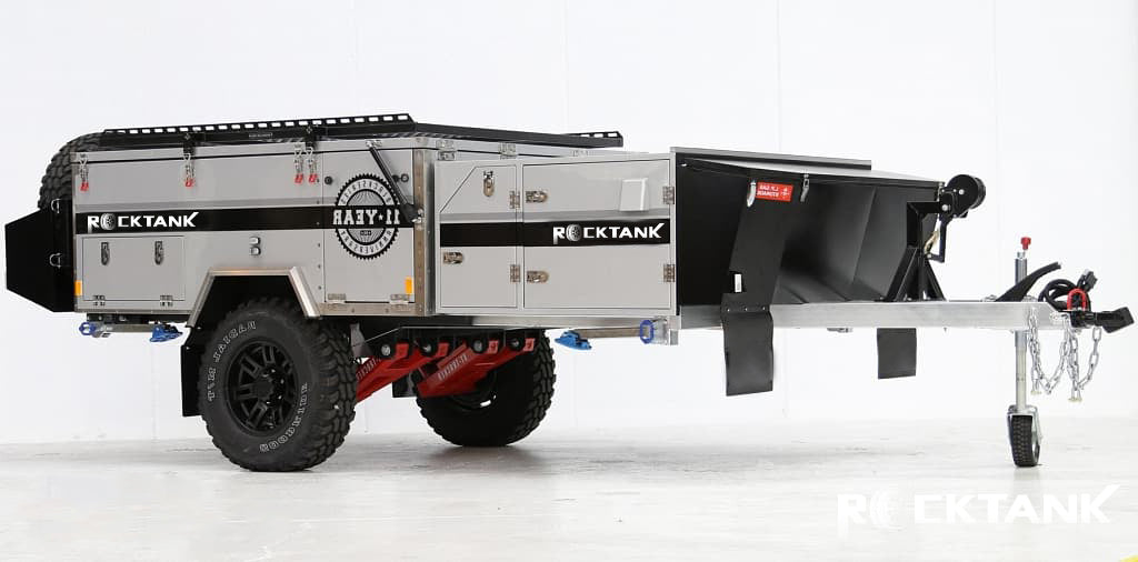 ROCKTANK T800 off-road trailer side profile